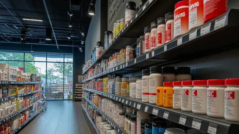 GNC retail location